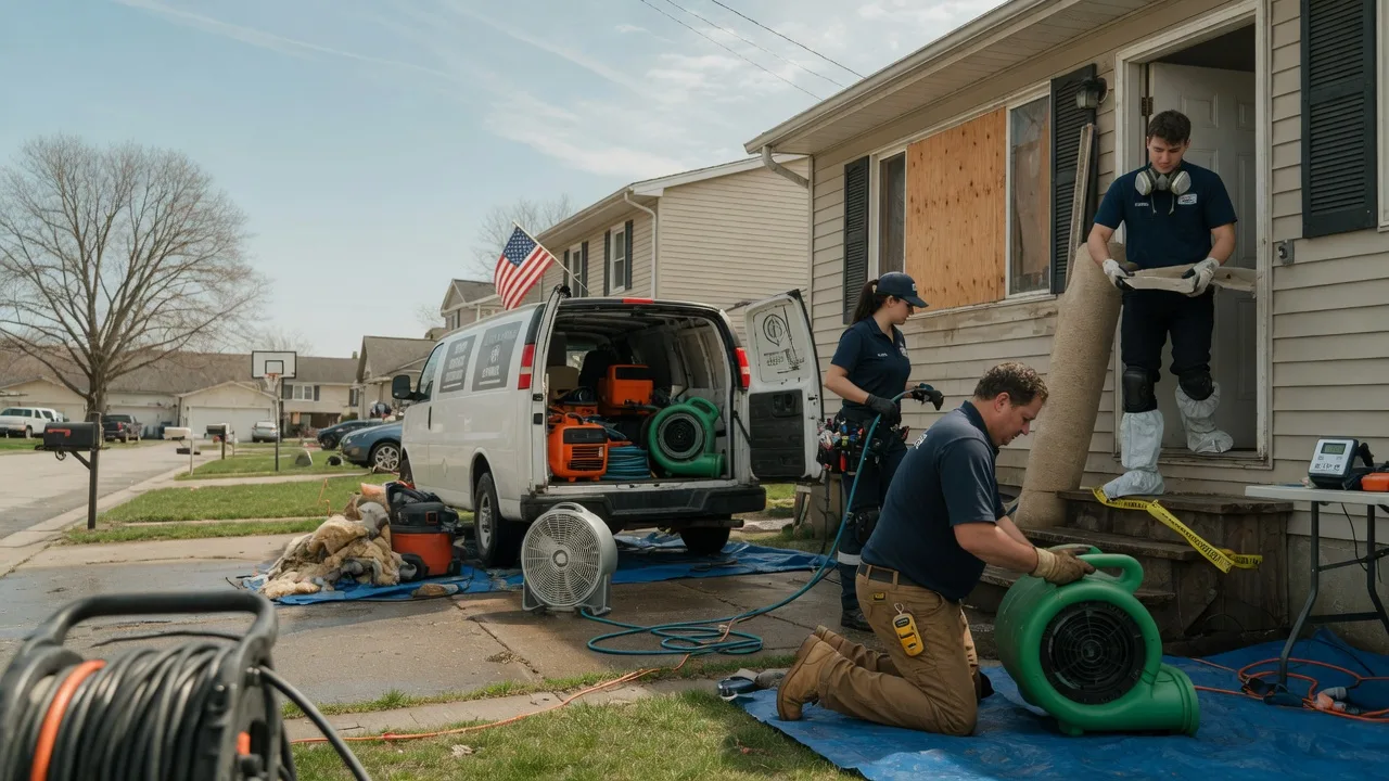 Water Damage Restoration in Spencer, SD near me